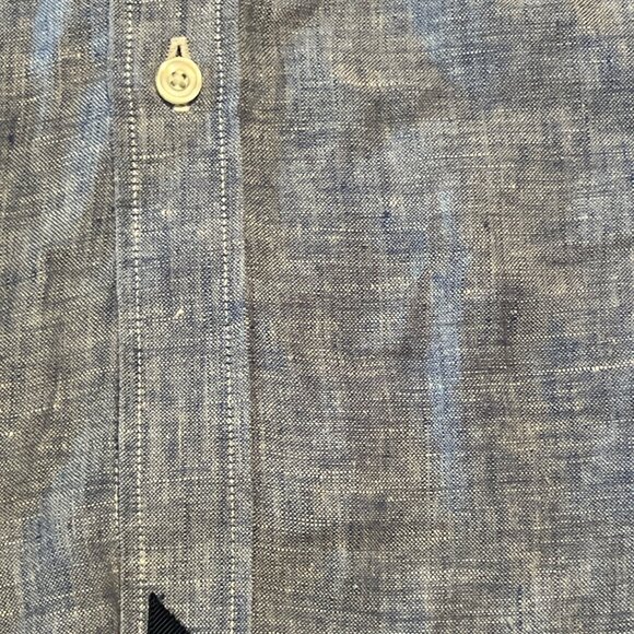 UNTUCKit 100% Linen Valente Wrinkle-Resistant Short Sleeve Button Down Shirt 2XL - Picture 5 of 11